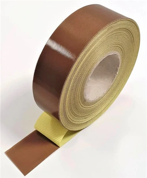 PTFE fólie samolepicí na skelné tkanině, tl. 0,13 mm, 200mm x 30m